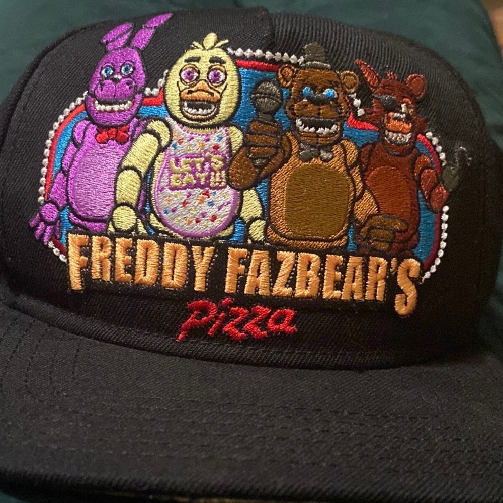 Five Nights at Freddy’s Black Baseball Cap Hat